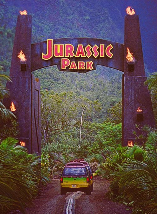 Jurassic Park Entrance Gate