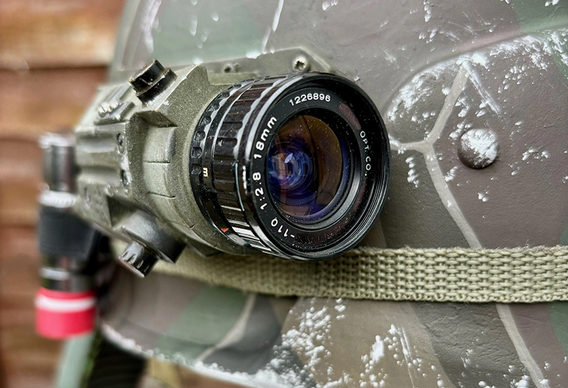 Aliens USCM working Helmet Cameras