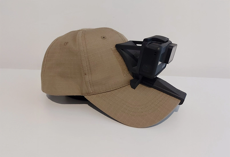 GoPro baseball cap mount